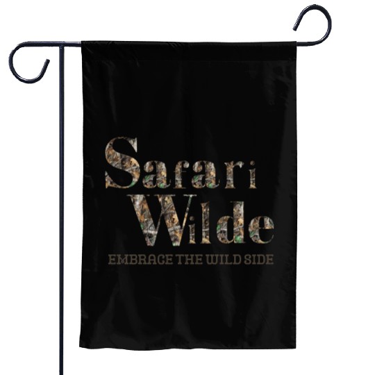 Safari Wilde Camo Mossy Oak Tan Garden Flags