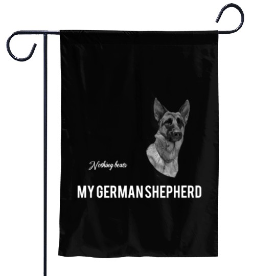 Nothing beats my German Shepherd Garden Flags
