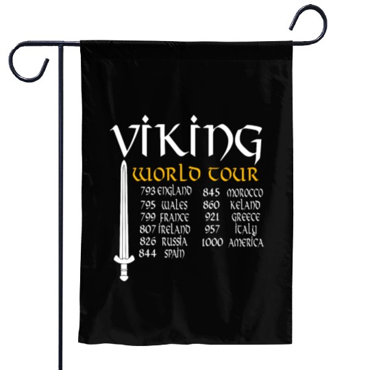 Viking World Tour Garden Flags