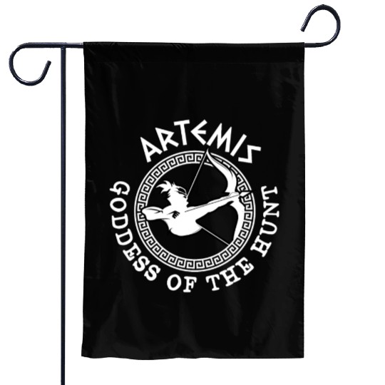 Artemis God, Greek God Garden Flags