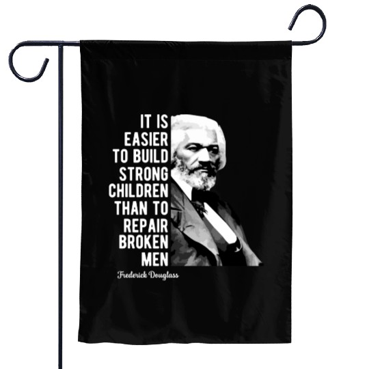 Frederick Douglass Quote For Black History Month Garden Flags
