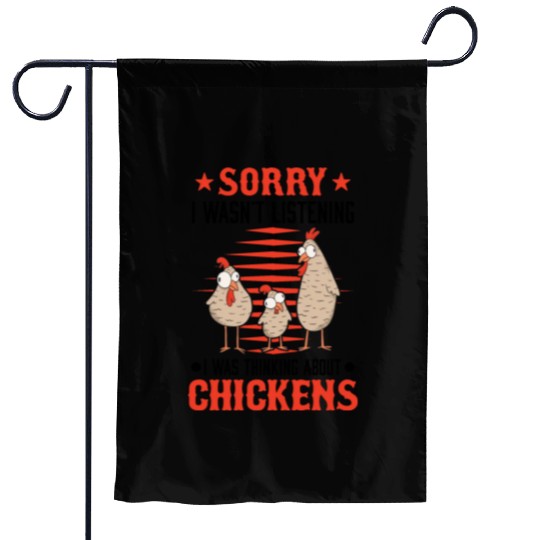 Chickens Gift Chicken Garden Flags