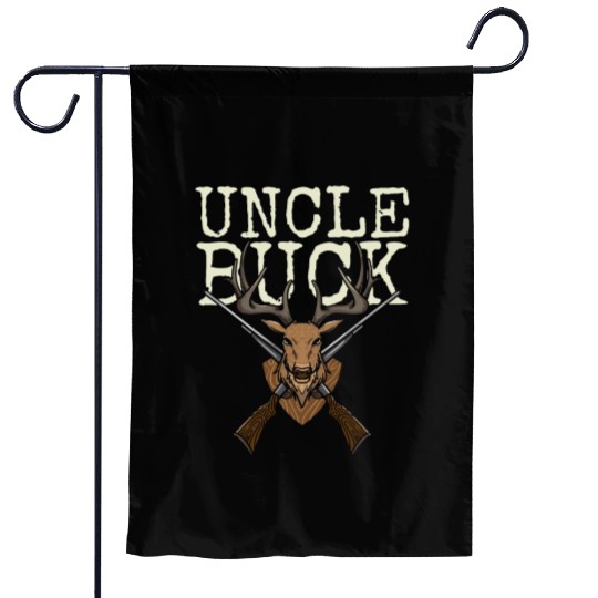 Uncle Buck Deer Slayer Deer Hunter Deer Hunting Fa Garden Flags