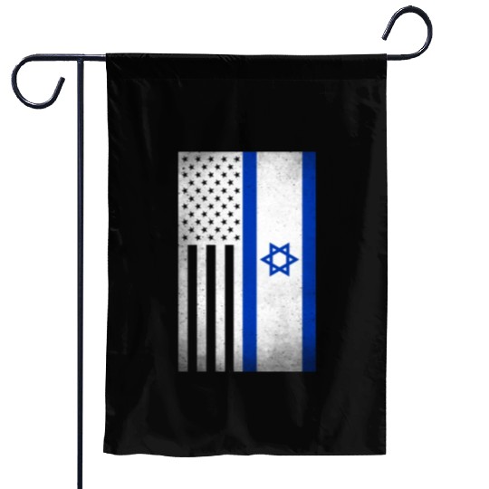 Israel Design for proud Israeli Americans Garden Flags