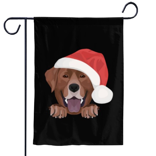 Labrador Merry Christmas Garden Flags