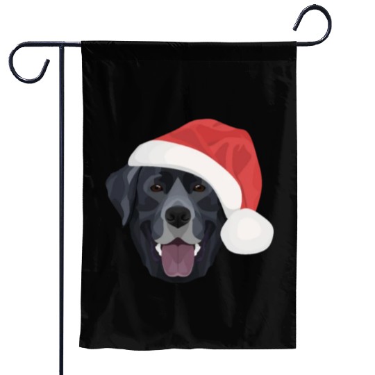 Labrador Merry Christmas Garden Flags