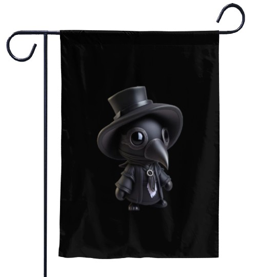 Plague Doctor Killer Garden Flags