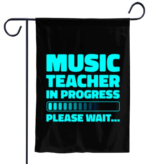 Music Teacher Garden Flags