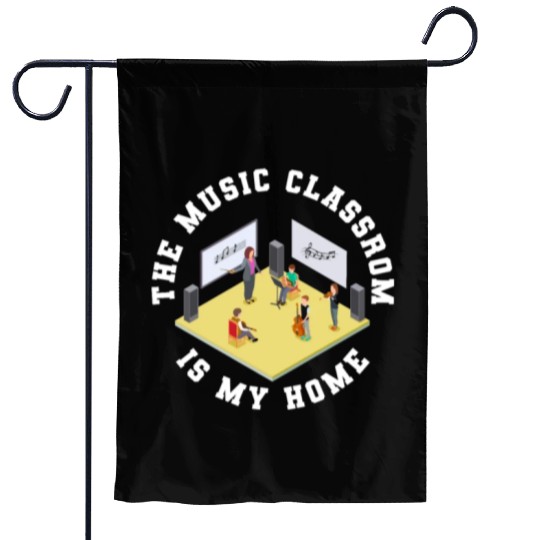 Music Teacher Garden Flags