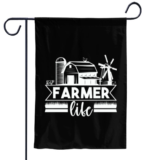 Farmer Life Agriculture Local Farm Garden Flags
