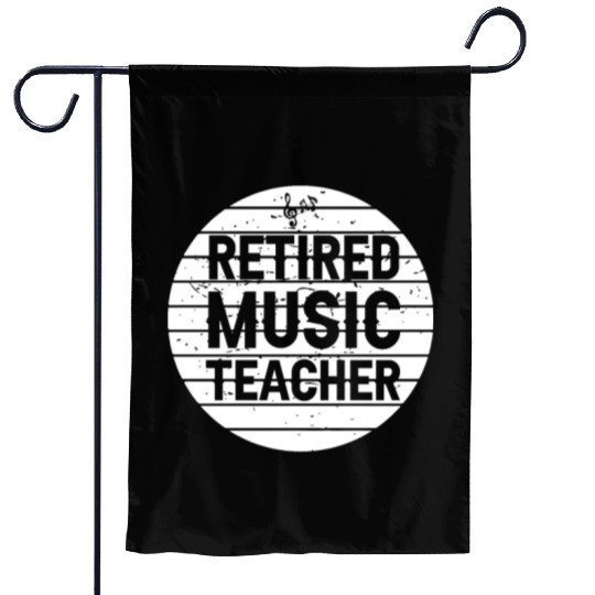 Music Teacher Garden Flags