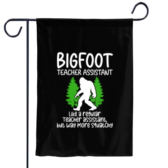 Bigfoot Party Supplies Bigfoot Teacher Assistant Garden Flags