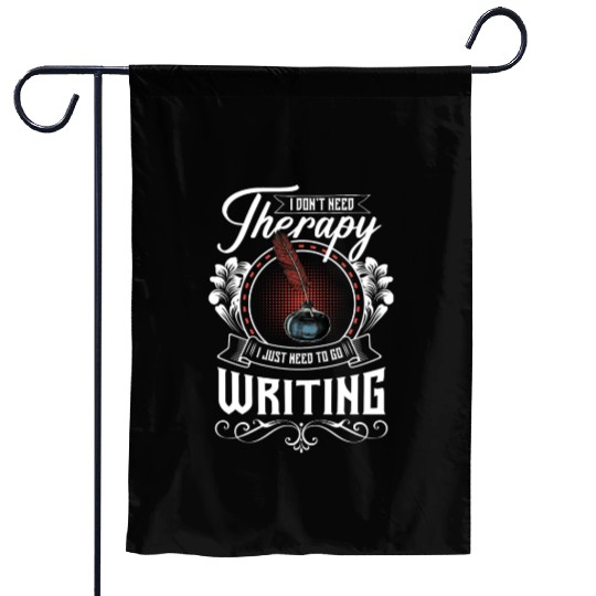 Book Writing Writer Reading Garden Flags