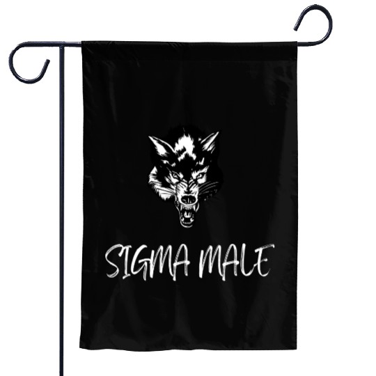 Lone Wolf Sigmamale Alfa Male Garden Flags
