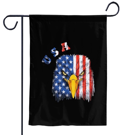 USA - Bald Eagle Garden Flags
