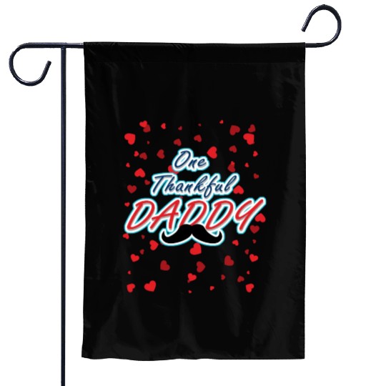one thankfull dady Garden Flags