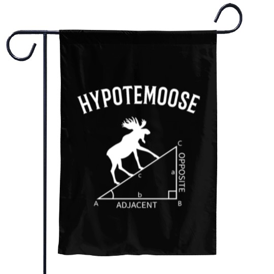 hypotemoose, math teacher hypotemoose Garden Flags