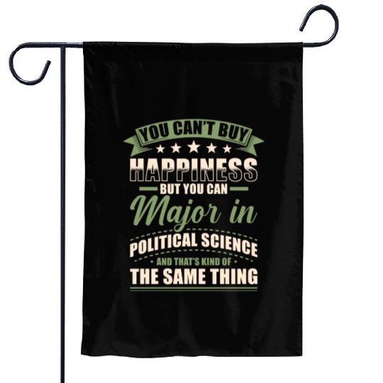 Political Science Major Garden Flags