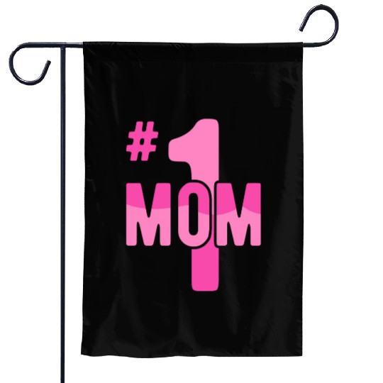 Hashtag Number One Mom Mothers Day Idea Mama Women Garden Flags