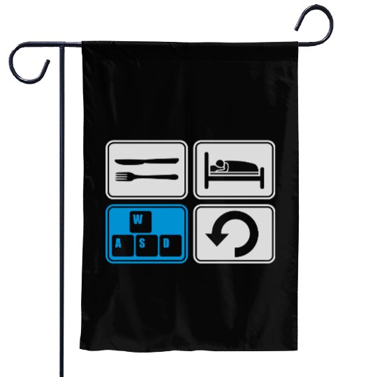 gaming daily repeat computer Garden Flags