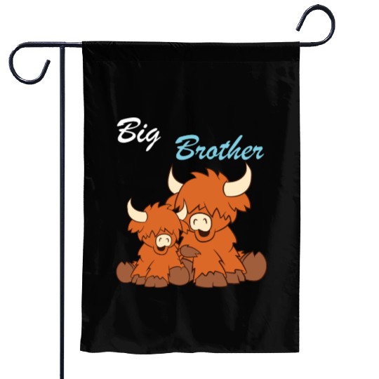 Highland Cattle - Big Brother Garden Flags
