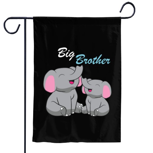 Elephants - Big Brother Garden Flags