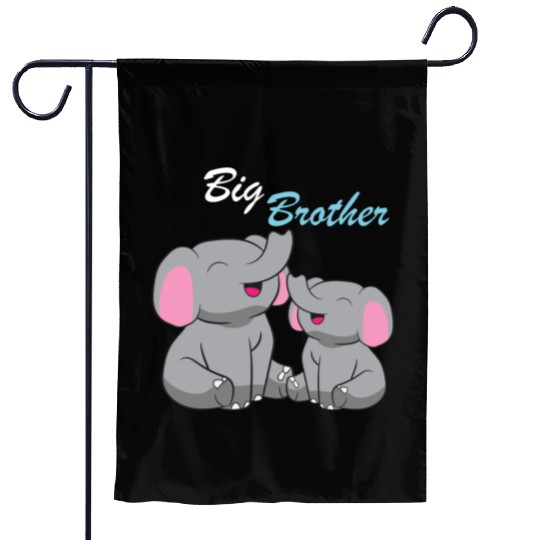 Elephants - Big Brother Garden Flags