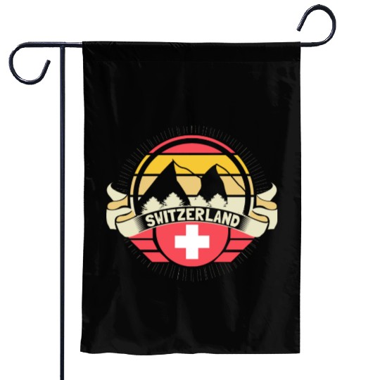 Switzerland Matterhorn Origin Gift Idea Garden Flags
