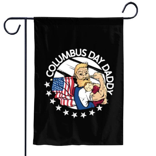 Columbus Day 1492 Garden Flags