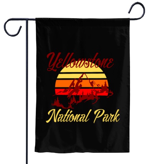 National, graphic, retro, Park, vintage, National Garden Flags