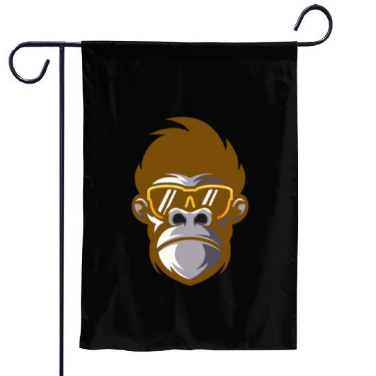 monkey face Garden Flags