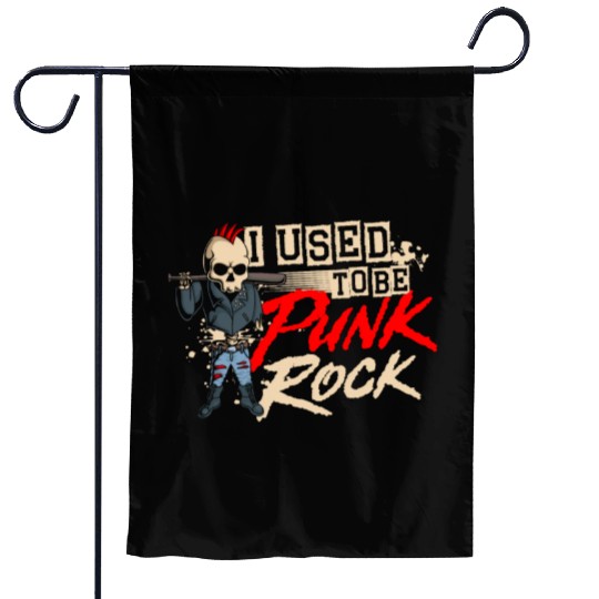 I Used To Be Punk Rock Musician Emo Punk Music Garden Flags