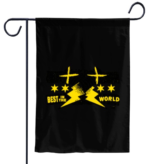 CM Puunk Best In The World Garden Flags