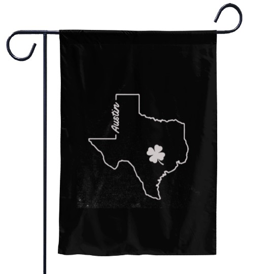 AUSTIN TEXAS SAINT Garden Flags