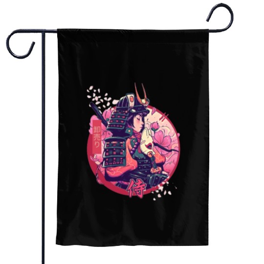 anime samurai Garden Flags