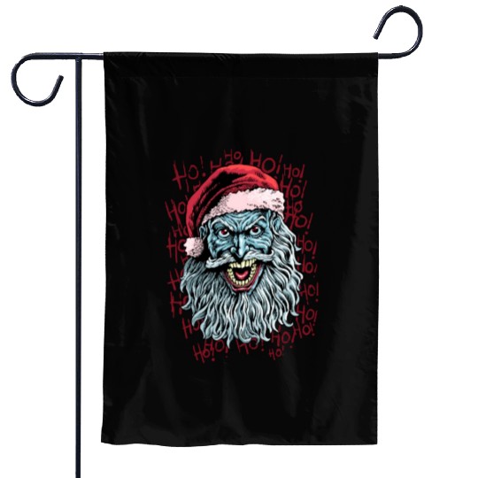 bad santa Garden Flags