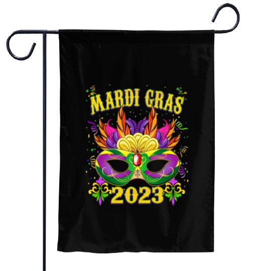 Beads Bling Party - Mardi Gras 2023 Garden Flags
