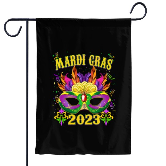 Beads Bling Party - Mardi Gras 2023 Garden Flags