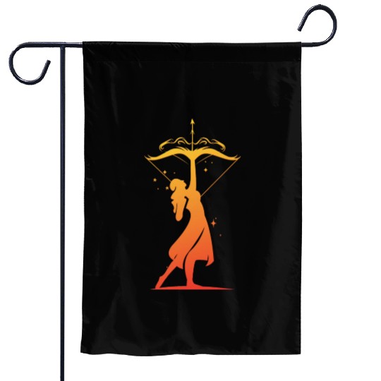 Sagittarius Archer Zodiac Fire Sign Garden Flags