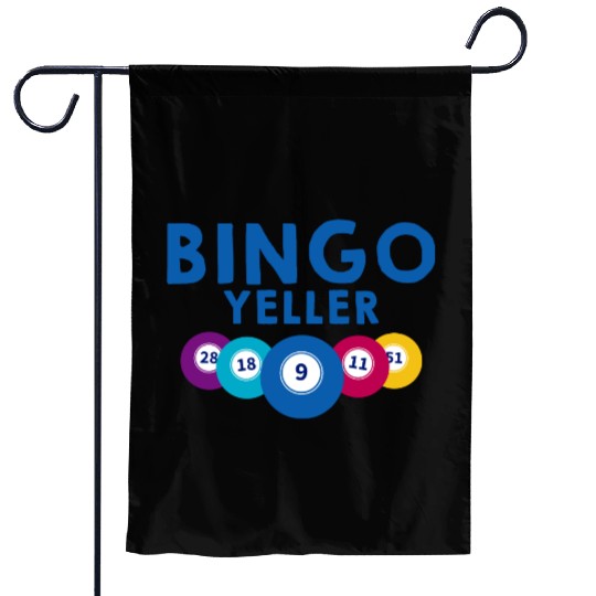 Bingo Yeller 2 Garden Flags
