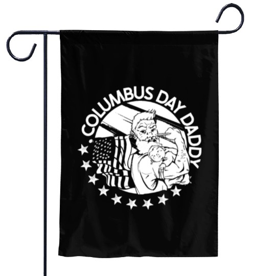 Columbus Day 1492 Garden Flags