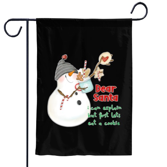 Dear Santa I can explain Garden Flags