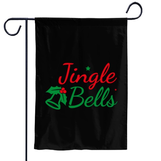 Jingle Bells - Marry Christmas Garden Flags