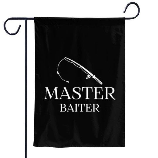Master Baiter - Fishing Design Garden Flags