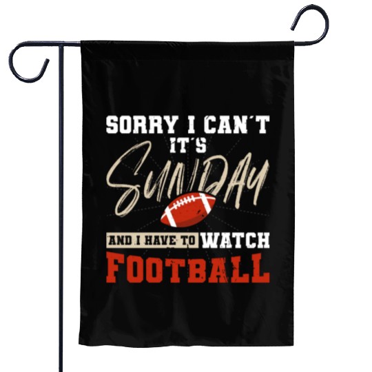 American Football Sunday Football Player Sport Fan Garden Flags