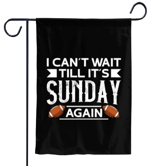 American Football Sunday Football Player Sport Fan Garden Flags