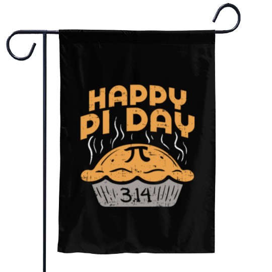 Happy Pi Day Pie 314 Math Geek Garden Flags