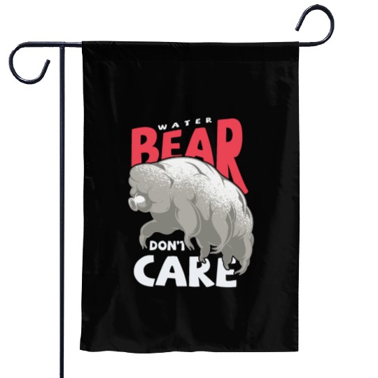 Moss Piglet Science Biology Tardigrade Lover Garden Flags