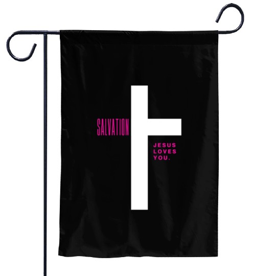 LOVE YOU JESUS Garden Flags