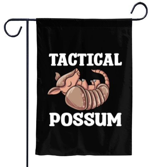 Tactical Possum Garden Flags